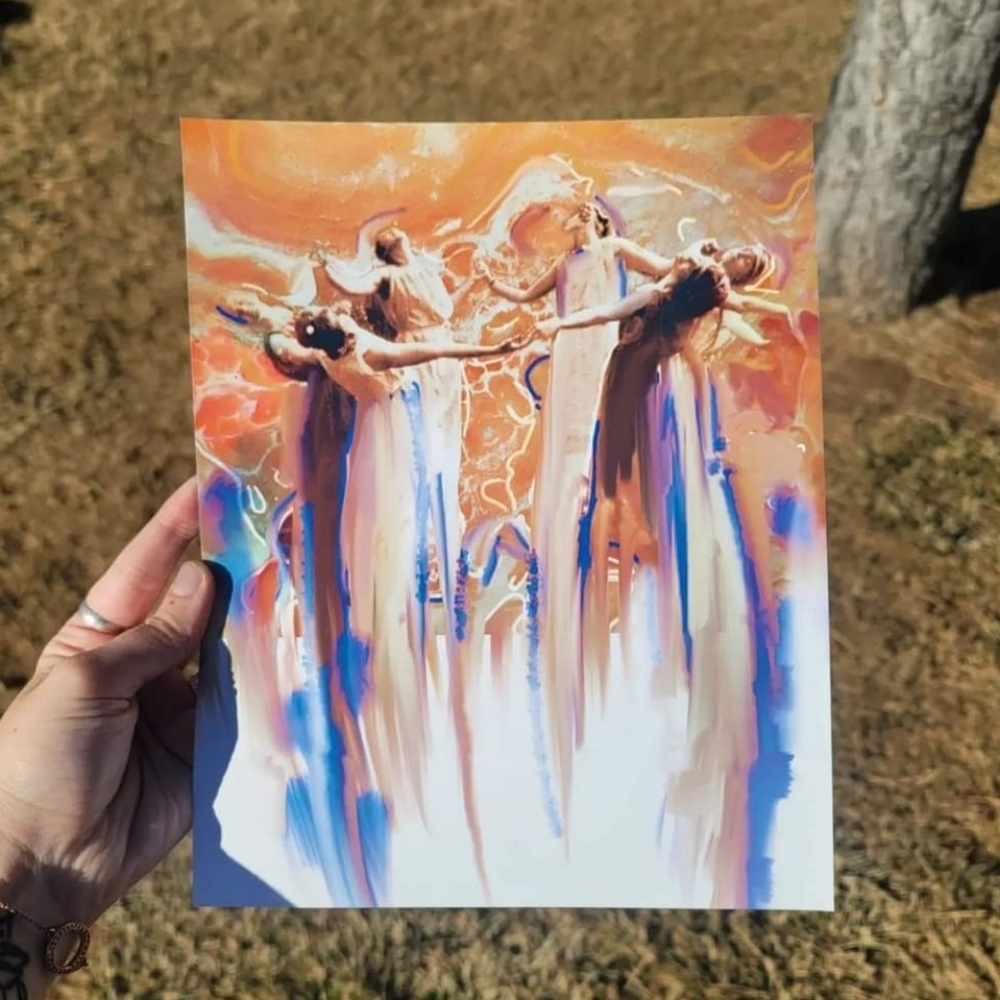 8x10 original art print